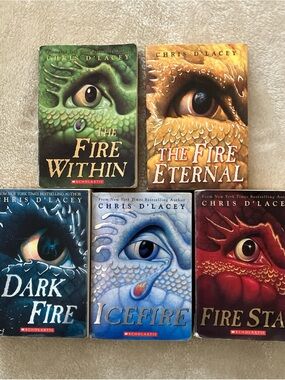 Last Dragon Chronicles Series 5 Book Bundle Paperbacks Chris D'Lacey